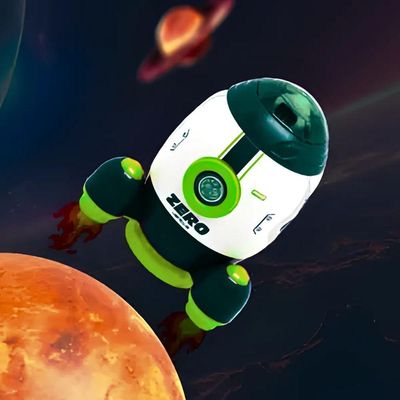 Brinquedo Foguete Espacial Infantil Com Astronauta