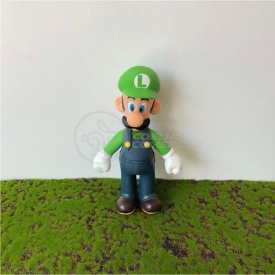 Boneco Action Figure Luigi Super Size 23Cm Super Mario