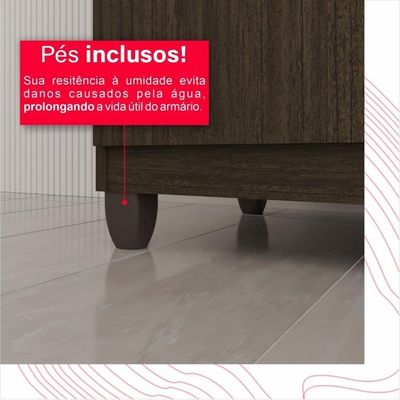 Guarda-roupa De Casal Giga 5 Portas 3 Gavetas