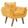 Poltrona Opalla New Base Tecido Amarelo