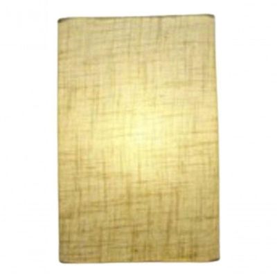 Arandela Retangular Retro Md-2029 Cúpula Em Tecido 18x10x30cm Rustico Bege - Bivolt