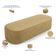 Kit 02 Puffs Decorativos Orgânicos Para Living Quarto 160cm Doha W01 Couríssimo Fendi - Lyam Decor