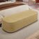 Kit 02 Puffs Decorativos Orgânicos Para Living Quarto 160cm Doha W01 Couríssimo Fendi - Lyam Decor