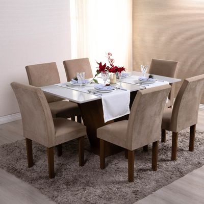 Caminho de Mesa Basic Liso 1 Peça 1,30m x 40cm Decorativo Tecido Oxford - Palha
