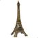 Enfeite Miniatura Torre Eiffel Paris Metal Decoração Casa Escritório 18cm
