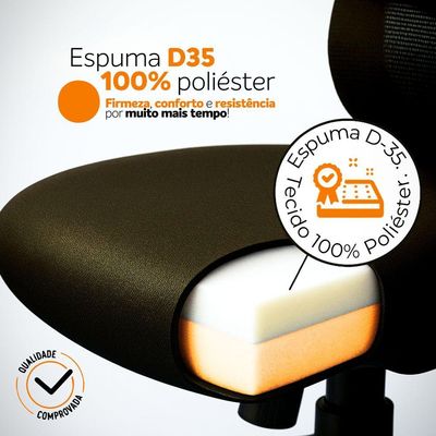 Cadeira Presidente Oficial Comfort Verona Com Apoio