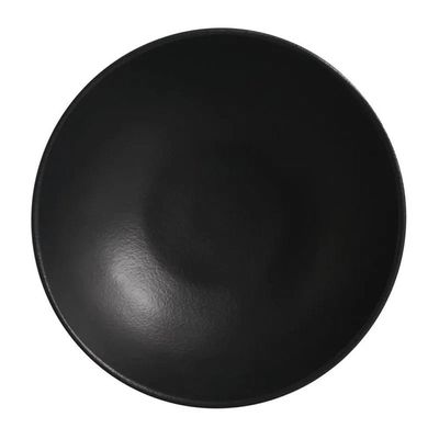 Bowl Médio Orgânico em Stoneware Preto Matte 1,9L Porto Brasil Preto