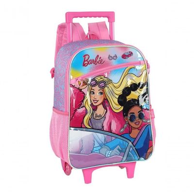 Mochila Com Rodas Barbie Pink - único Pink