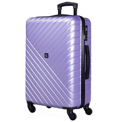 Mala Média 23 Kg ABS 4 Rodas 26" Detroit Lilás M / Lilas