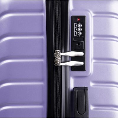 Mala Média 23 Kg ABS 4 Rodas 26" Detroit Lilás M / Lilas