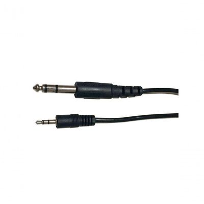 Cabo P2 Stereo X P10 Stereo 3m Preto