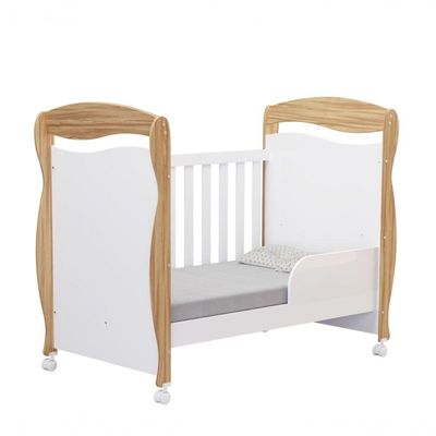 Berço Americano Junior New - Moveis Peroba Amendoa-branco