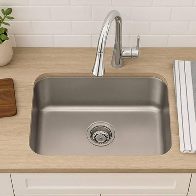 Cuba de Embutir para Pia em Inox Escovado 47x30cm Lavínia 47 BL Tramontina Louça