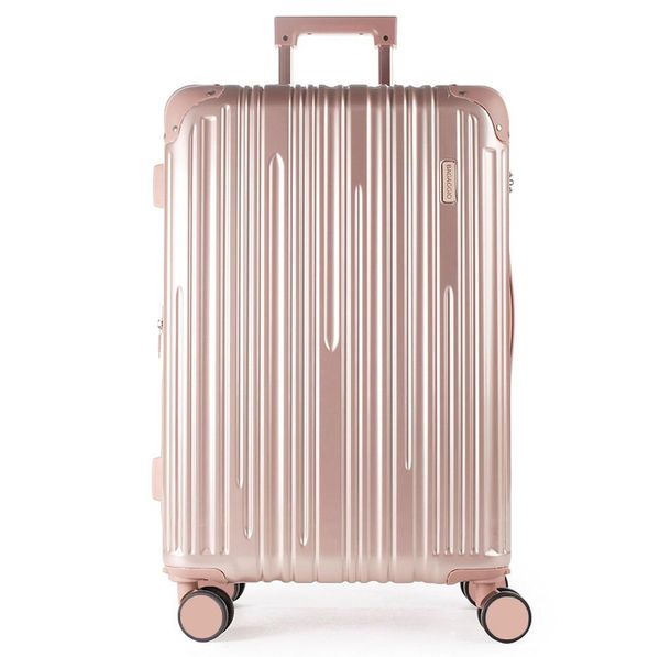 Mala Média 23 kg Policarbonato 4 Rodas 26" Monte Carlo Rosé M / Rosé