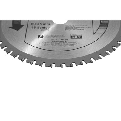 Lamina Circular Multicorte 185X1.1X1.6X48D Vonder