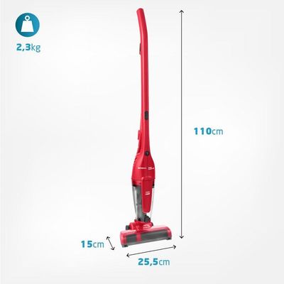 Aspirador de Pó Mondial Brush Carpet Vermelho1200 AP-25 127V 110V