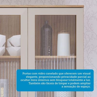 Cozinha Modulada Compacta 5 Peças Com Tampos E Sem Pia Isis Avelã/mocca Laca