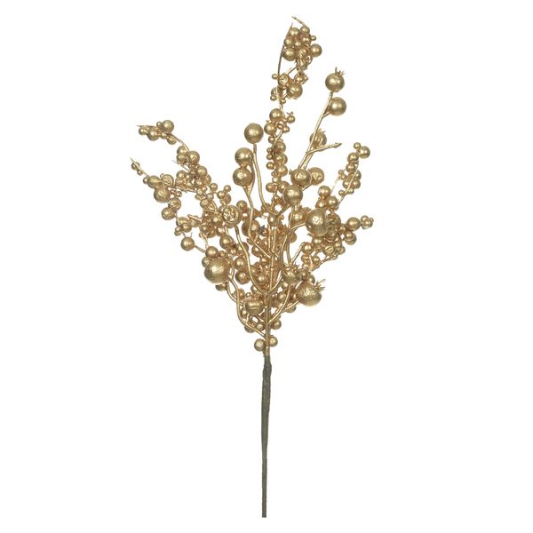 PICK BERRY NATAL (DOURADO) 34cm