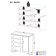 Cômoda Infantil 95cm 1 Porta E 4 Gavetas Dengo Multimóveis Mp4439 Branco/madeirado Branco/madeirado