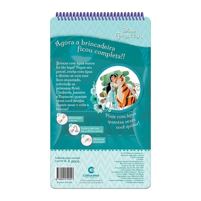 Livro Infantil Culturama Aqua Book Princesas