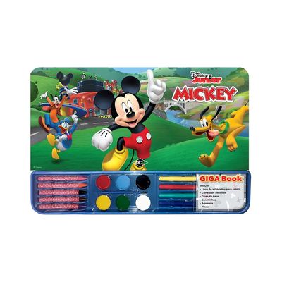 Livro Infantil Colorir Dcl Disney Giga Books Mickey Mouse