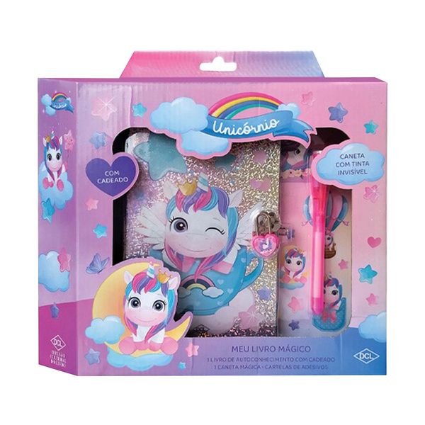 Meu Livro Mágico DCL Unicórnios Meu Livro Mágico DCL Unicórnios