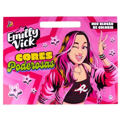 Blocão de Colorir Emilly Vick 021385  - Ciranda