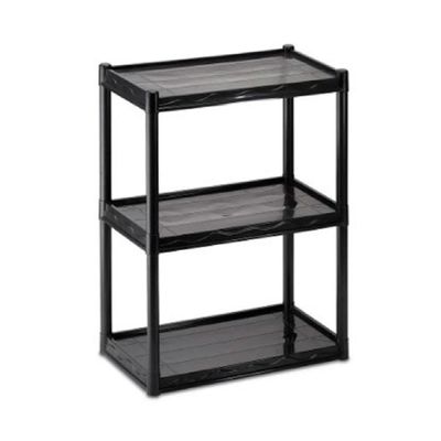Estante multiuso 3003 andares preta - Das plast