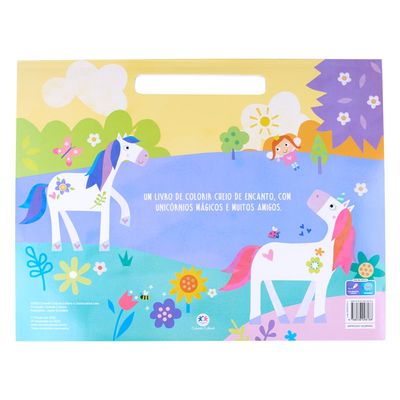 Blocão de Colorir Unicórnio - Ciranda