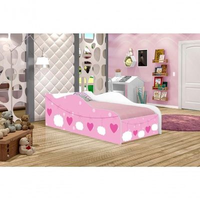 Mini Cama Fun Nuvens Meninas
