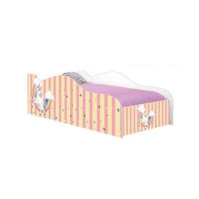 Mini Cama Fun Unicórnio Meigo Infantil Com Colchão