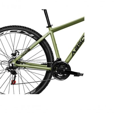 Bicicleta Aro 29 Absolute Nero 5 Alumínio 21v Câmbios Shimano Freio A Disco Mountain Bike oliva Tam: 15