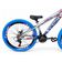 Bicicleta Aro 26 Vikingx Tuff Câmbios Shimano 21v Freeride Freio A Disco Aro Vmaxx Pneu Flame prata-Azul X25