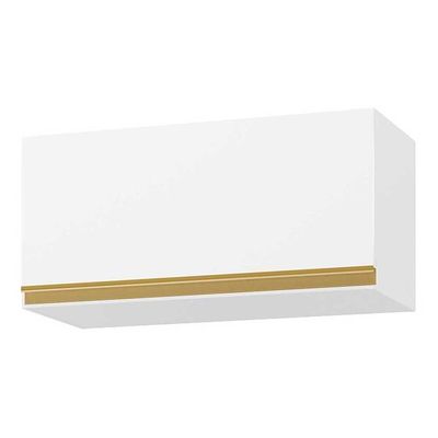 Armário Aéreo Cozinha 70 Cm 1 Porta Basculante Veneza Branco