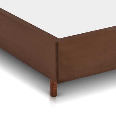 Base Box Para Colchão Queen Gazin Suede 198Cm X 158Cm