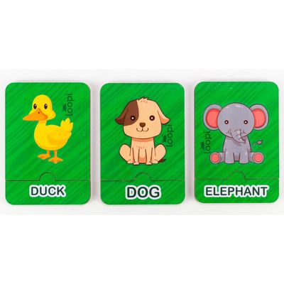 Jogo dos Bichos - Inglês - P0005 - Loopi Toys