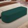 Puff Decorativo Orgânico Para Living Quarto 160cm Doha W01 Bouclê Verde - Lyam Decor