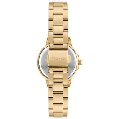 Relógio Technos Feminino Ref: 2036nbl/1k Fashion Dourado