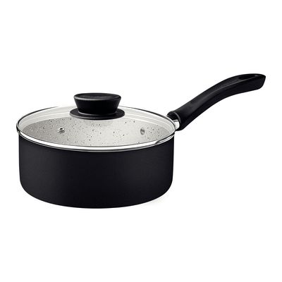Jogo de Panelas Antiaderente Linz Tramontina Preto 4Pçs