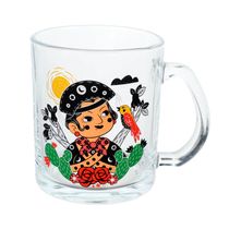 Caneca de Vidro São João 310ml CV245262 PlayFun