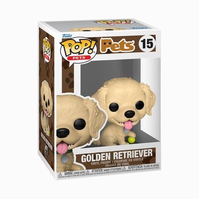 Boneco Funko Pop! Pets - Golden Retriever