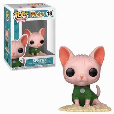 Boneco Funko Pop! Pets - Gato Sphinx