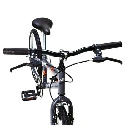 Bicicleta Aro 20 MTB Top Lip 1V V-Brake Grafite Mormaii