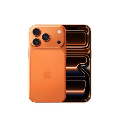 iPhone 17 Pro (1TB) Laranja-Cósmico: Tela Super Retina 6,3", 5G e Câmera de 48MP