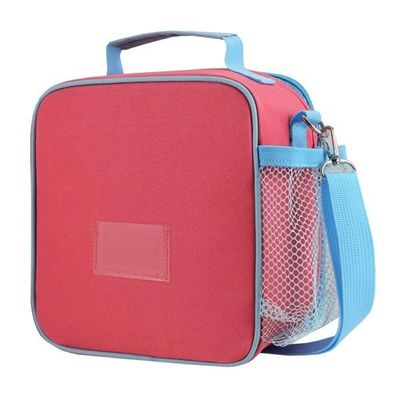 Conjunto Lancheira Térmica Filhotinho E Pote Para Lanche De 4 Peças Salmão