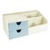 Organizador De Mesa Multifuncional Lifestyle Jacki Design Azul