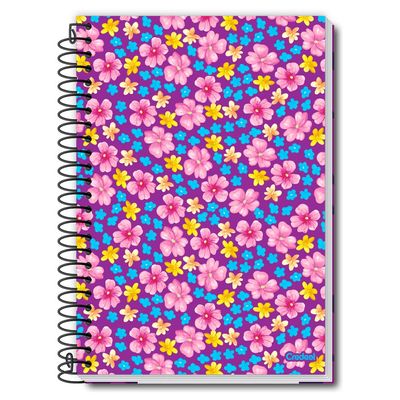 Caderno Universitário 20 M Espiral D'Tales 280 Fls - 285633 - Credeal Capa Dura