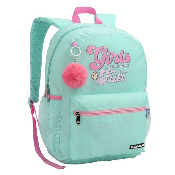 Mochila Feminina Pompom