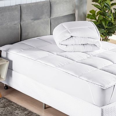 Pillow Top Suavitec King 01 Peça - Branco
