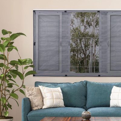Tela Mosquiteiro Preta Com Velcro 1,25 X 1,65 Metros - 400-prot.m - Victoria Reggia
